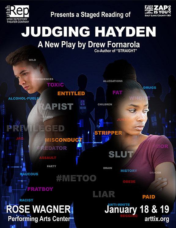 Judging Hayden poster