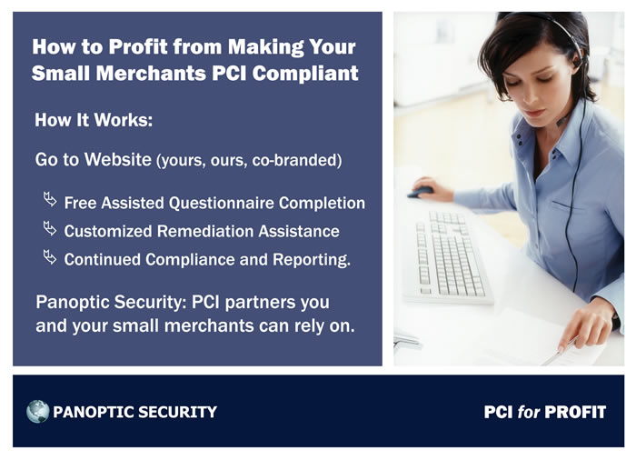 How to profit from making your small merchants PCI compliant