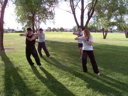 Elbow strike Elbow strike