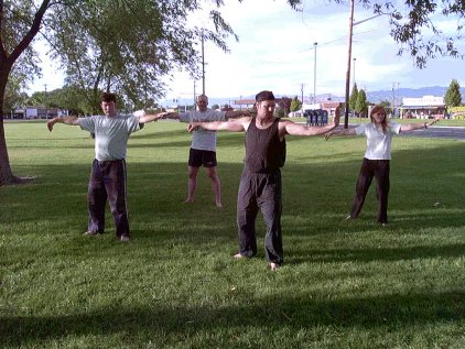 Left hand strike Left hand strike